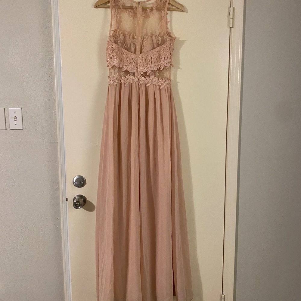 Blush pink formal dress - Size M